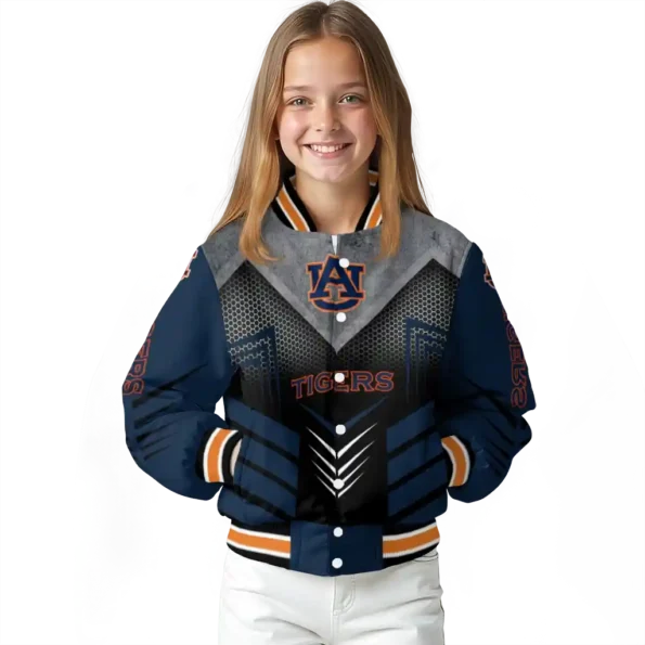 auburn tigers arrow layer navy blue black varsity jacket top rated.webp