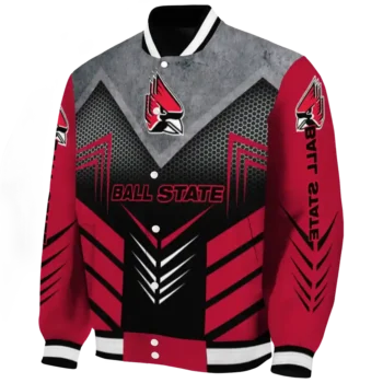 ball state cardinals arrow layer red black varsity jacket best selling.webp