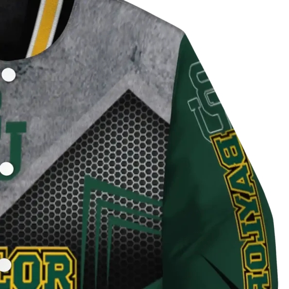 baylor bears arrow layer green black varsity jacket premium grade.webp