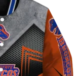 boise state broncos arrow layer orange black varsity jacket best selling.webp