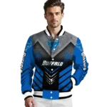 buffalo bulls arrow layer royal blue black varsity jacket best selling.webp