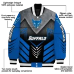 buffalo bulls arrow layer royal blue black varsity jacket best selling.webp