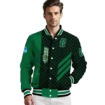 charlotte-49ers-triple-side-stripes-green-black-varsity-jacket-best-selling.webp