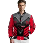 cincinnati bearcats arrow layer red black varsity jacket best selling.webp