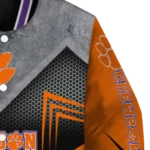 clemson tigers arrow layer orange black varsity jacket best selling.webp