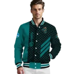 coastal-carolina-chanticleers-triple-side-stripes-green-black-varsity-jacket-best-selling.webp