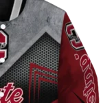 colgate raiders arrow layer maroon black varsity jacket best selling.webp