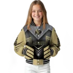 colorado buffaloes arrow layer gold black varsity jacket best selling.webp