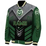 colorado state rams arrow layer green black varsity jacket best selling.webp