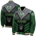 colorado state rams arrow layer green black varsity jacket best selling.webp