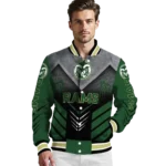 colorado state rams arrow layer green black varsity jacket best selling.webp