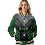 colorado state rams arrow layer green black varsity jacket best selling.webp