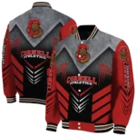 cornell big red arrow layer red black varsity jacket best selling.webp