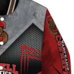 cornell big red arrow layer red black varsity jacket best selling.webp