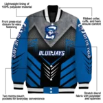 creighton bluejays arrow layer blue black varsity jacket best selling.webp
