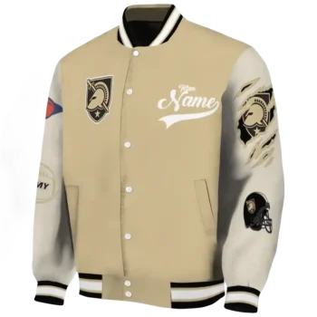 custom army black knights wildcat pawprint gold nude varsity jacket best selling.webp