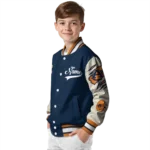 custom auburn tigers wildcat pawprint navy blue nude varsity jacket best selling.webp