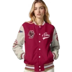 custom boston college eagles wildcat pawprint maroon nude varsity jacket best selling.webp