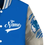 custom buffalo bulls wildcat pawprint royal blue nude varsity jacket best selling.webp
