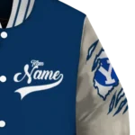 custom byu cougars wildcat pawprint blue nude varsity jacket best selling.webp