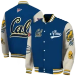 custom california golden bears wildcat pawprint blue nude varsity jacket best selling.webp