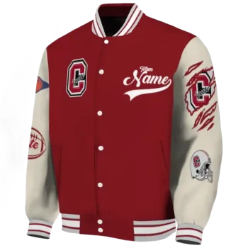 custom colgate raiders wildcat pawprint maroon nude varsity jacket best selling.webp