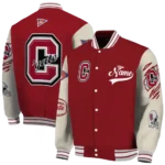 custom colgate raiders wildcat pawprint maroon nude varsity jacket best selling.webp