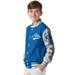 custom creighton bluejays wildcat pawprint blue nude varsity jacket best selling.webp