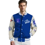 custom duke blue devils wildcat pawprint blue nude varsity jacket best selling.webp