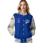 custom duke blue devils wildcat pawprint blue nude varsity jacket best selling.webp