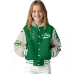 custom eastern michigan eagles wildcat pawprint green nude varsity jacket best selling.webp
