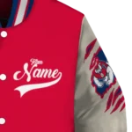 custom fresno state bulldogs wildcat pawprint red nude varsity jacket best selling.webp