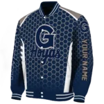 custom-georgetown-hoyas-hexagon-grid-blue-varsity-jacket-best-selling.webp