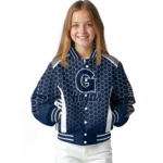 custom-georgetown-hoyas-hexagon-grid-blue-varsity-jacket-best-selling.webp