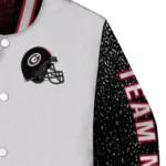 custom-georgia-bulldogs-speckled-arms-red-gray-varsity-jacket-best-selling.webp