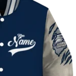 custom georgia southern eagles wildcat pawprint blue nude varsity jacket best selling.webp