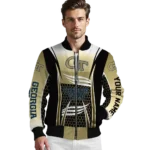 custom-georgia-tech-yellow-jackets-mesh-effect-gold-black-bomber-jacket-best-selling.webp