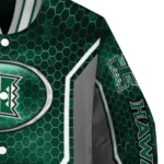 custom-hawaii-rainbow-warriors-power-plate-green-varsity-jacket-best-selling.webp