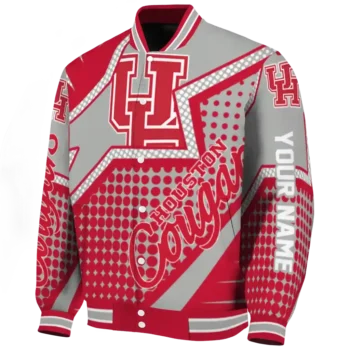 custom houston cougars star burst red varsity jacket best selling.webp
