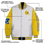 custom-iowa-hawkeyes-speckled-arms-black-gray-varsity-jacket-best-selling.webp
