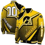 custom iowa hawkeyes star burst black varsity jacket best selling.webp