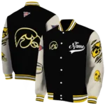 custom-iowa-hawkeyes-wildcat-pawprint-black-nude-varsity-jacket-best-selling.webp