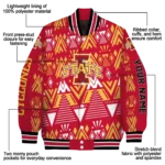 custom iowa state cyclones pyramid shapes red varsity jacket best selling.webp