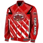 custom jacksonville state gamecocks chevron angles red varsity jacket best selling.webp