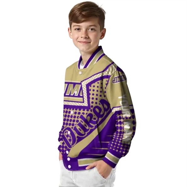 custom james madison dukes star burst purple varsity jacket trendy.webp