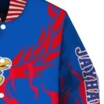 custom-kansas-jayhawks-winged-blaze-blue-white-varsity-jacket-best-selling.webp