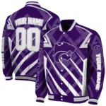 custom kansas state wildcats chevron angles purple varsity jacket best selling.webp