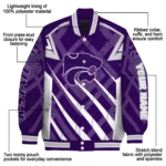 custom kansas state wildcats chevron angles purple varsity jacket best selling.webp