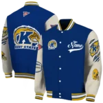 custom-kent-state-golden-flashes-wildcat-pawprint-navy-blue-nude-varsity-jacket-best-selling.webp