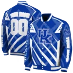 custom kentucky wildcats chevron angles blue varsity jacket best selling.webp